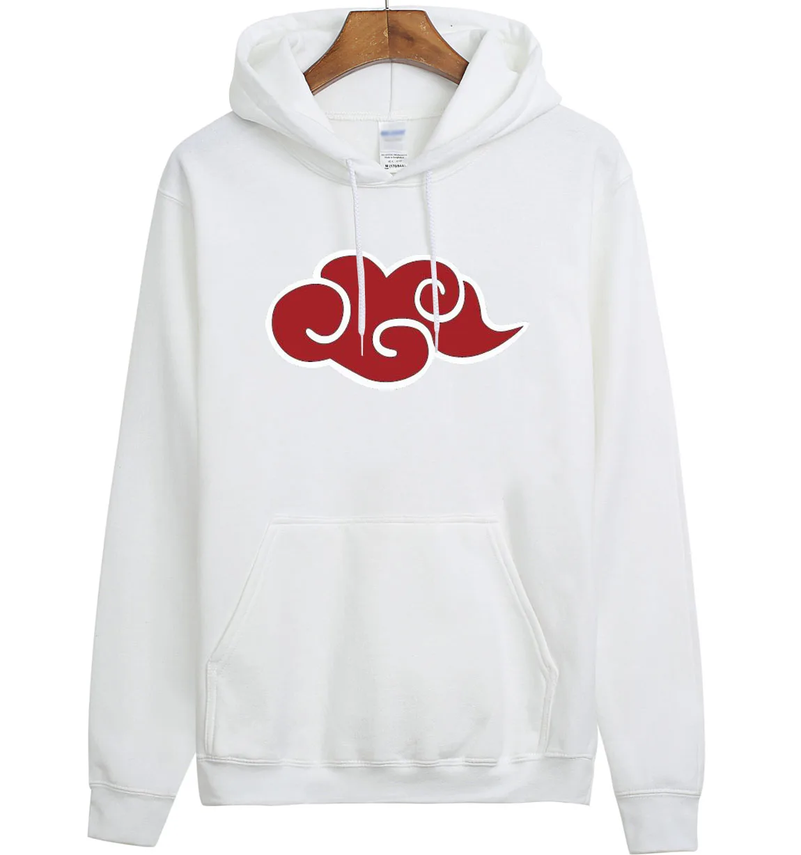 Buy Japan Anime Naruto Akatsuki Red Cloud Print Hoody