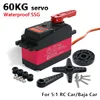 1X alto par servo Baja servo 60 kg DS5160 Digital Servo 1/5 Redcat HPI Baja 5B SS RC servo coche compatible con SAVOX-0236 ► Foto 1/6