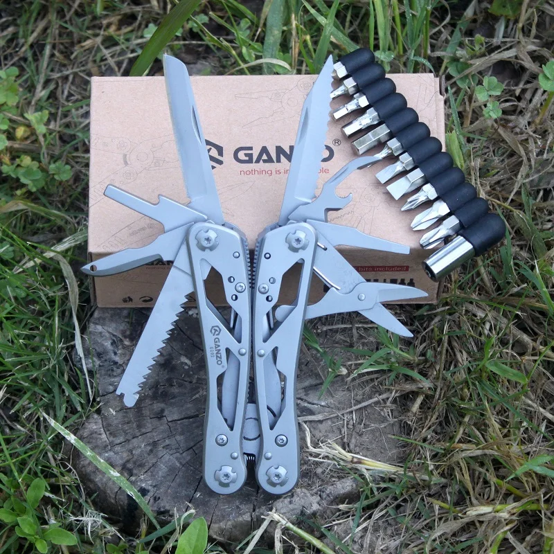 Ferramentas ao ar Camping Livre Alicate Multitool Folding Alicates G202b Ganzo G202 Multi Ferramenta Pesca Caminhadas Multifuncional Edc Engrenagem 3 Esporte e Lazer