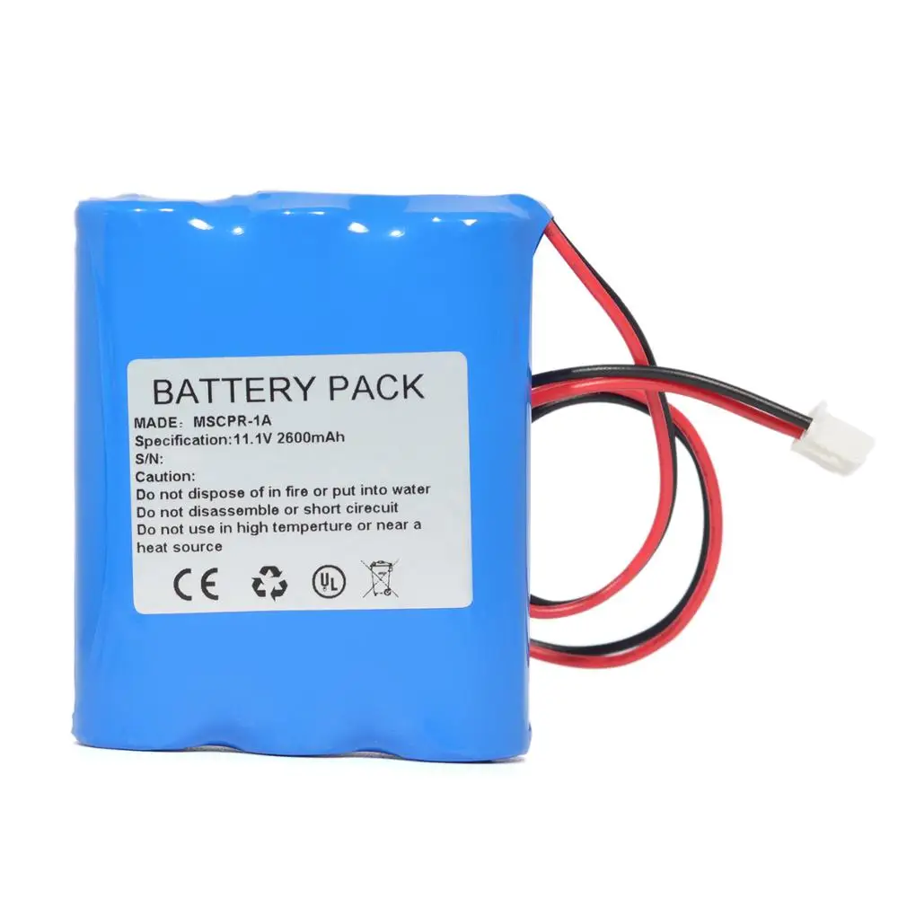 

2600mAh NEW pulmonary function meter battery for Medsonic MSCPR-1A