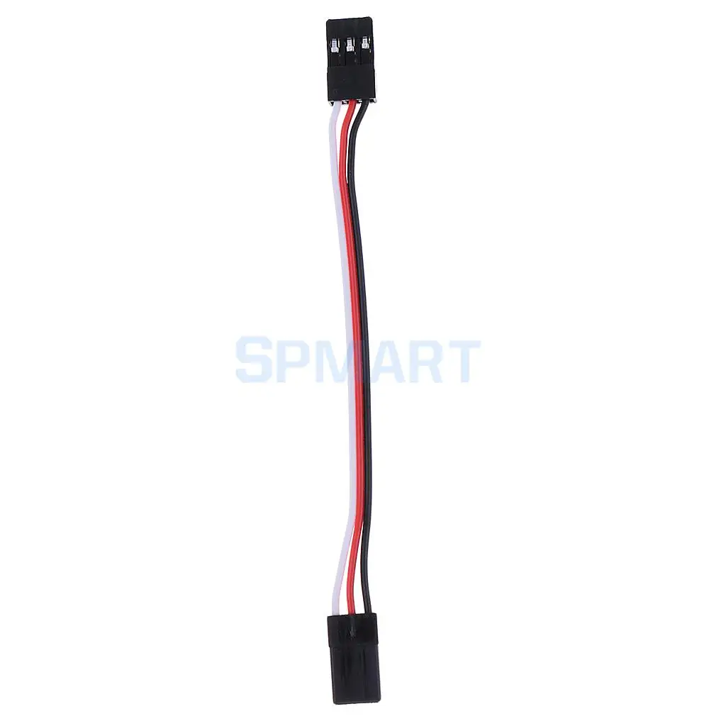 100mm Plastic RC Airplane Servo/Receiver Connect Cable Male to Male JR Extended Wire for RC Car Plane Helicopter Parts
