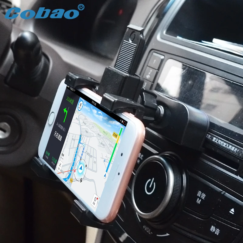 Cobao универсальный CD слот для телефона держатель на 360 градусов вентиляции