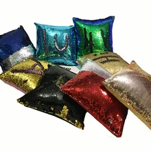 

DIY Glitter Sequins Created Hot Pillows cover Cafe Home Decorative Cushion Case Novelty toys geek play antistress toy Gift