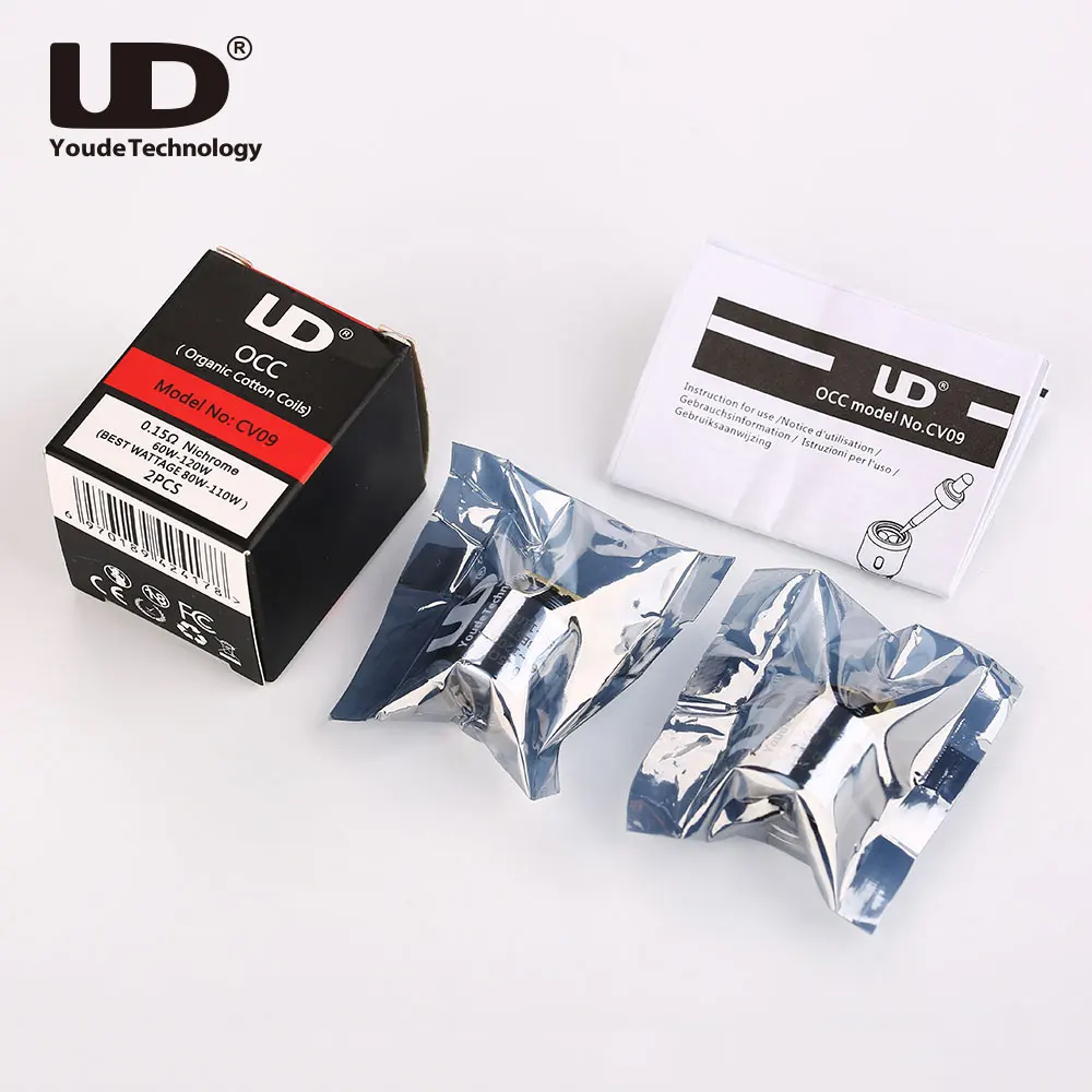Оригинальная запасная катушка UD Zephyrus V3 Octuple с головкой спирали 0 15 Ом для