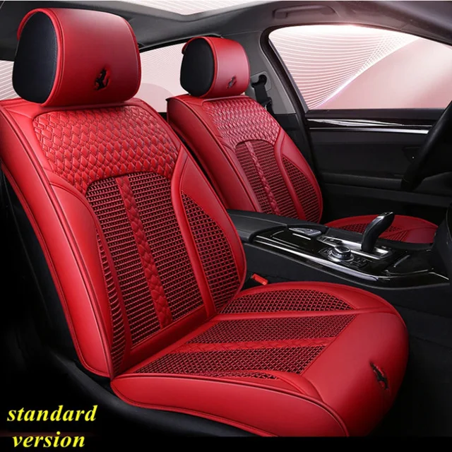 Red Чехол автокресла для mercedes w460 w461 w463 x164 gl x204 w201 w202 w203 w204 w205 w251 - Название цвета: Red