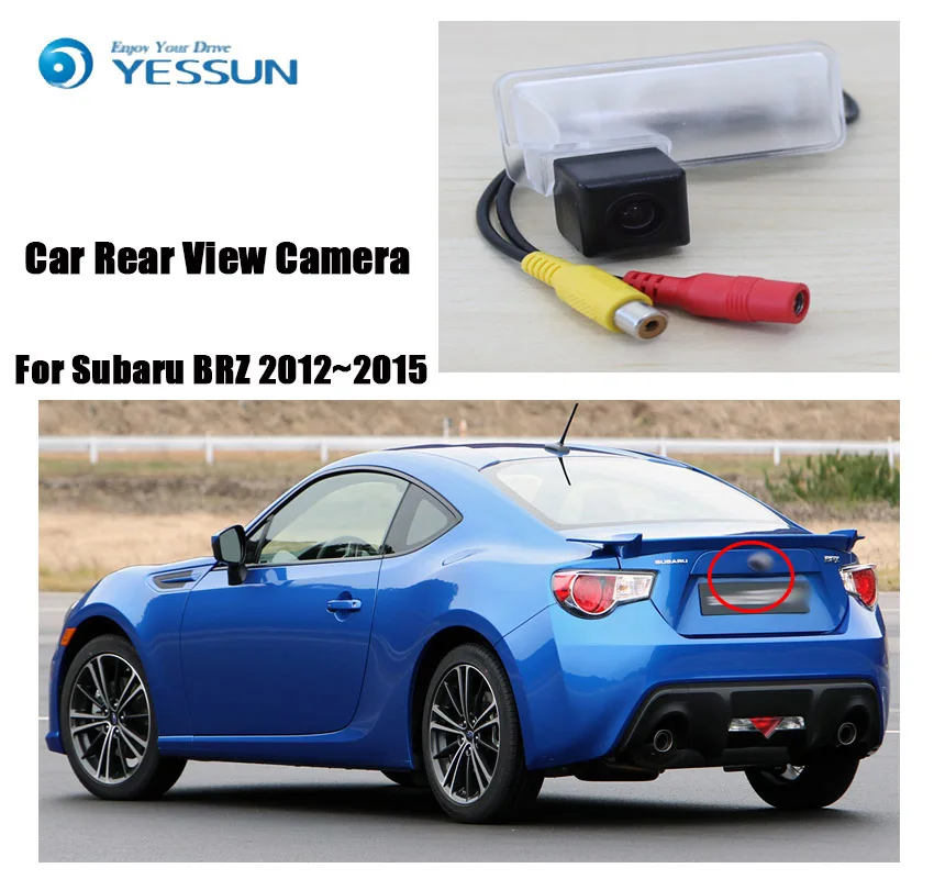 YESSUN Автомобильная резервная камера для парковки Subaru BRZ 2012 ~ 2015 заднего вида HD CCD