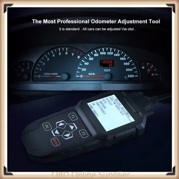 

2019 Odometer Adjustment correction tool+OBD2 Scanner Mileage Adjust diagnose Tool OBDPROG MT401 Mileage reset Diagnostic Tool