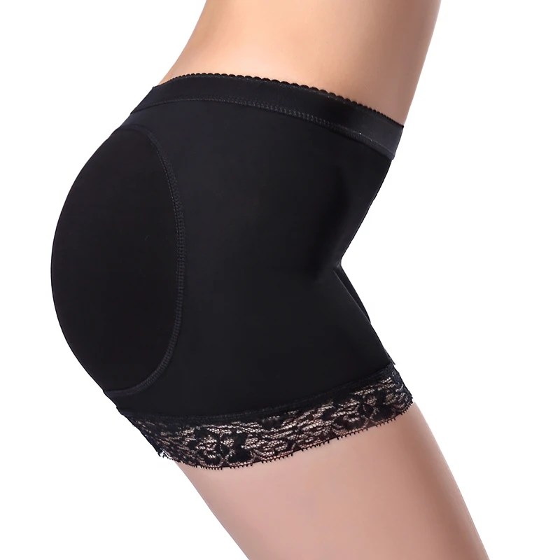 Fake Ass Women Butt and Hip Enhancer Booty Padded Butt Lifter Underwear Tummy Body Shapers Control Panties Boyshorts Shapewear