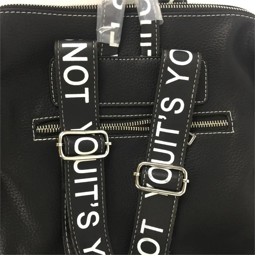 Mochila feminina novo coreano selvagem escola vento
