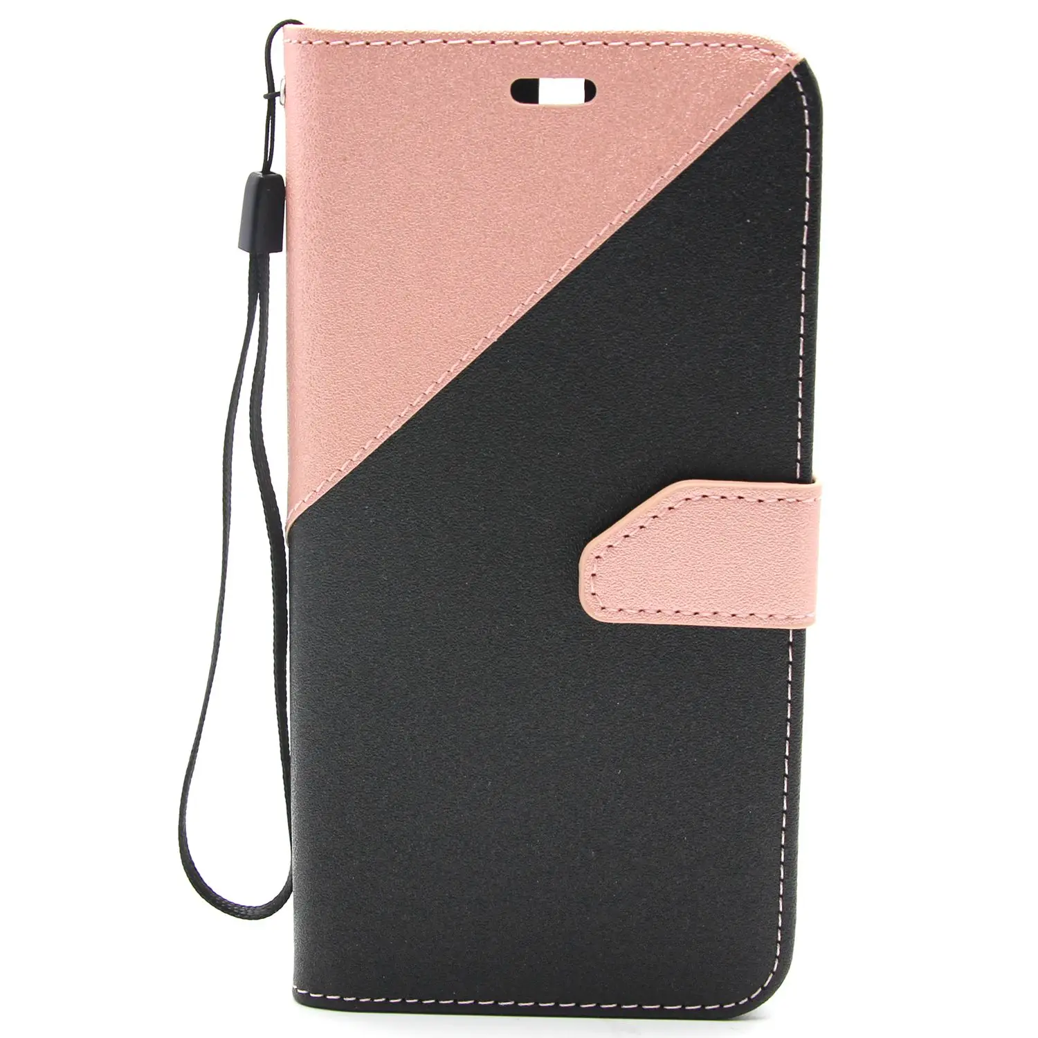 Mooshion роскошный Флип кожаный чехол плюс Бумажник Стенд защитный чехол для телефона для huawei Honor 6X huawei GR5 сумка держатель - Цвет: Розовый