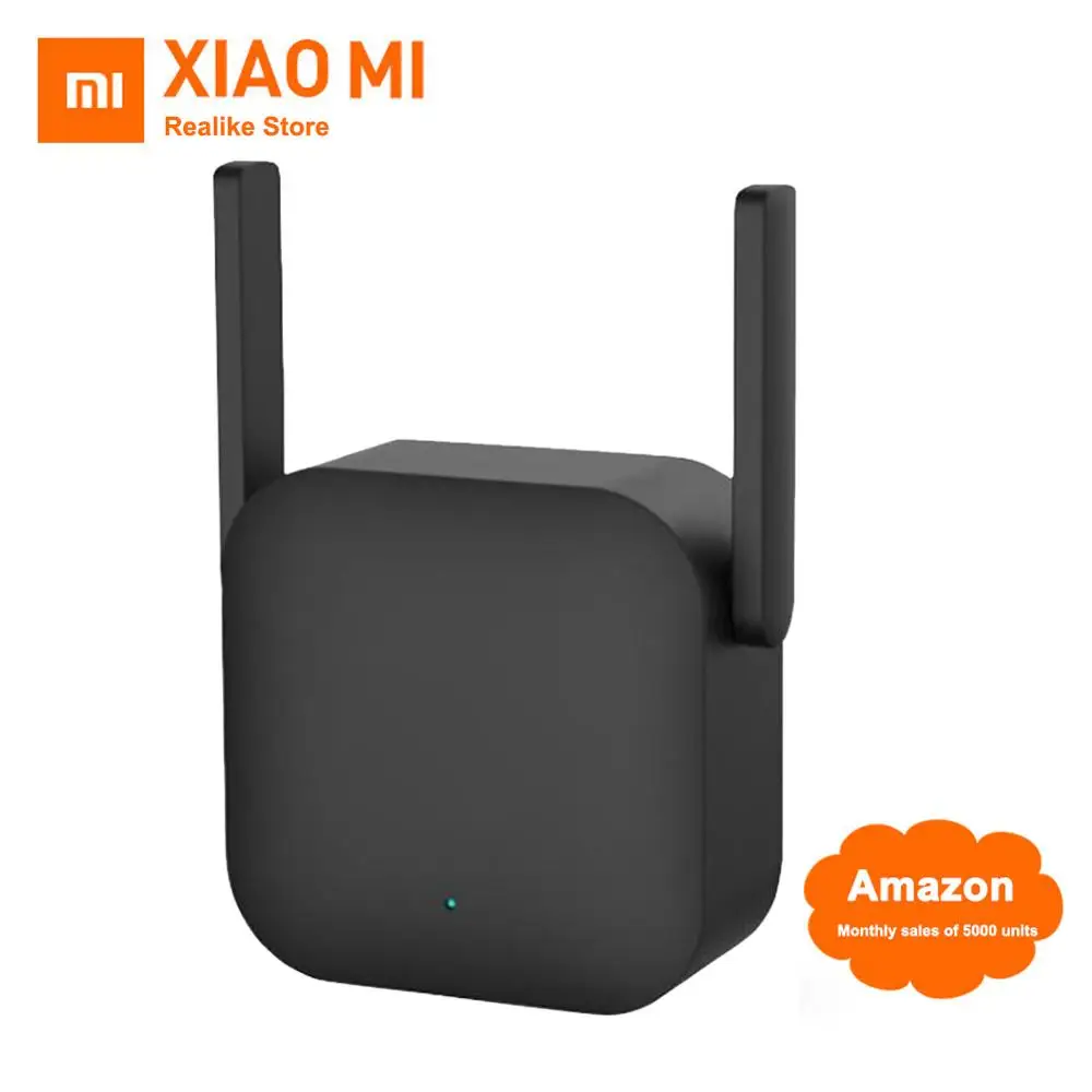 

Original 300M Xiaomi WiFi Amplifier Pro Router Network Expander Repeater Power Extender Roteador 2 Antenna For Mi Router Wi-Fi