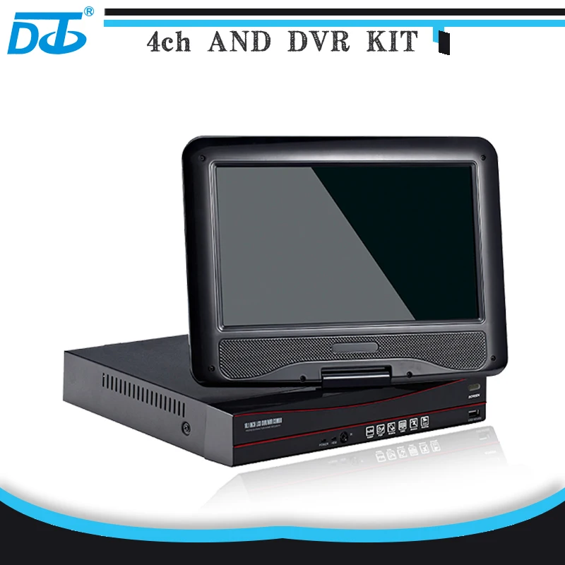 4CH surveillance Digital Video Recorder 4CH video surveillance system 1080N AHD DVR kit 1.0MP CCTV Outdoor Camera