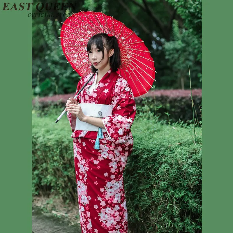 Yukata женский кимоно женщина 2018 традиционное японское кимоно платье obi haori японский косплей одежда костюм гейши KK2347