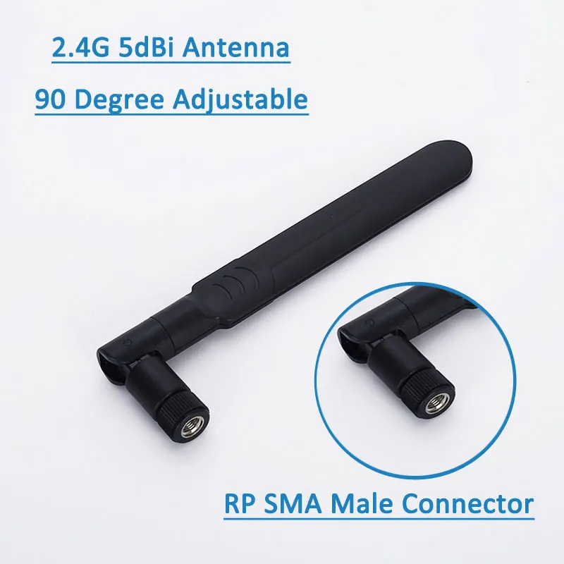 5dBi WiFi антенна 3CMJT RP-SMA папа 155 мм с высоким коэффициентом усиления 2 4G 5 8G 3G LTE GSM