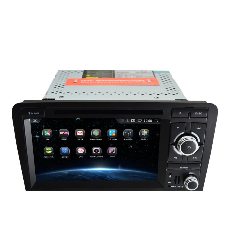 Sale 7 Inch Android 9.0/9.0 Car DVD Stereo Player for Audi A3/S3(2003-2013) With TPMS/OBD2/DAB+/GPS/WIFI FM GPS Radio Multimedia 5