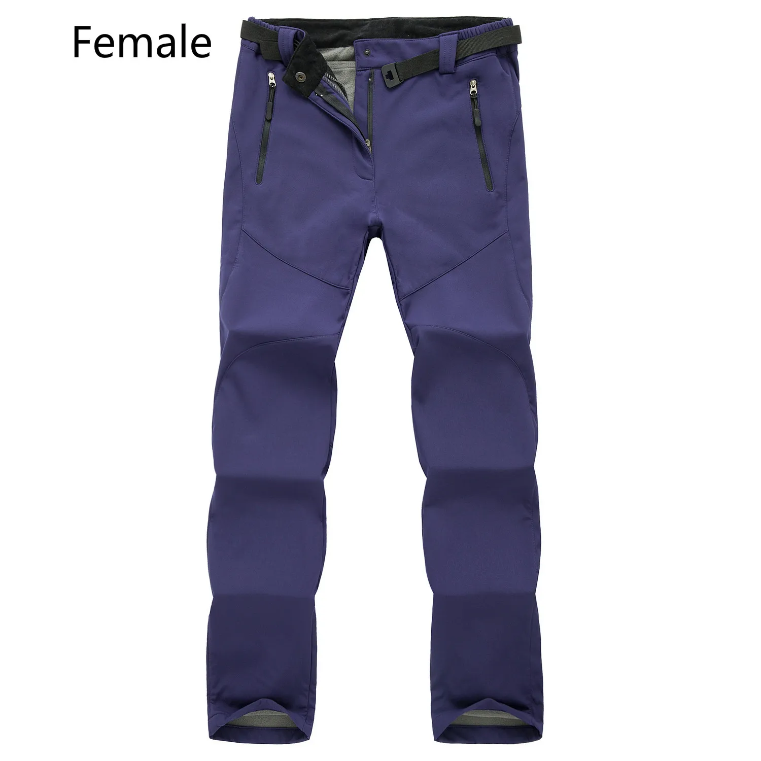 Уличные мужские и женские флисовые мягкие брюки в виде ракушки осенние и зимние утепленные и теплые непромокаемые лыжные брюки для альпинизма