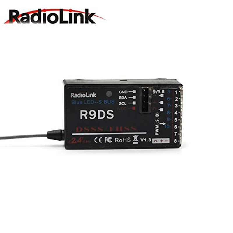 

Click image to open expanded view Parts & Accessories 2Pcs Radiolink R9Ds 2.4G 9Ch Receiver For Radiolink At9 At10 Transmitter