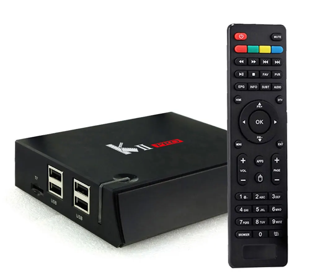 Mecool Кии Pro K2 Pro DVB-T2 DVB-S2 DVB-C Смарт ТВ Box Android 7,1 Amlogic S905D Quad-core HD Декодер каналов кабельного телевидения PK Mecool M8s Pro W