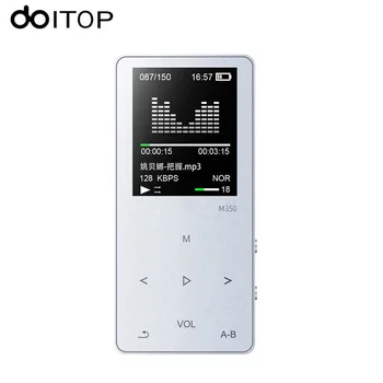 

DOITOP Touch Screen Hifi MP3 Music Player 8GB Metal MP3 With Speaker Lossless Audio Player Portable Sports Walkman FM TF Card