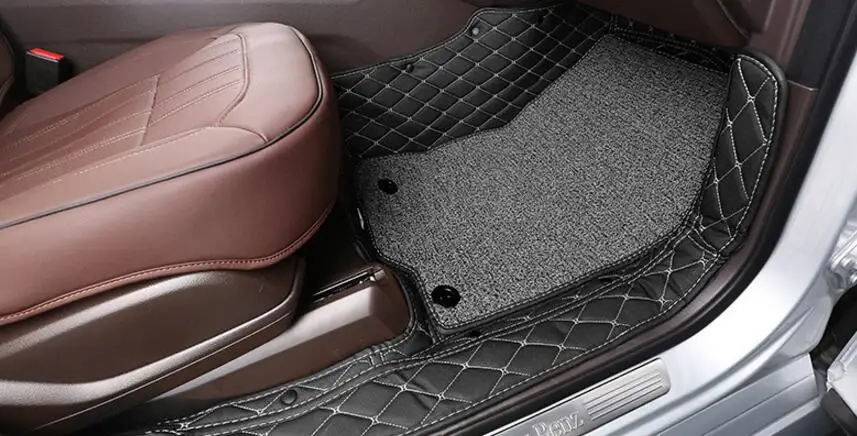 Черные автомобильные коврики на заказ, подходят для Mercedes Benz gle320 автомобильный Стайлинг авто напольный коврик автомобильный аксессуар