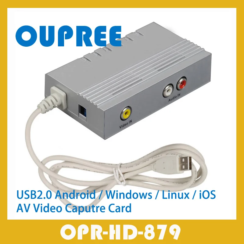 OPR-HD879 UVC USB AV Android карты захвата, Android, окно, Linux, IOS USB карта видеозахвата