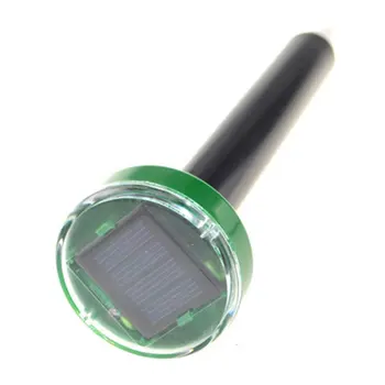 

Non-toxic and non-chemical general purpose home courtyard garden ultrasonic solar mouse pest rodent repeller