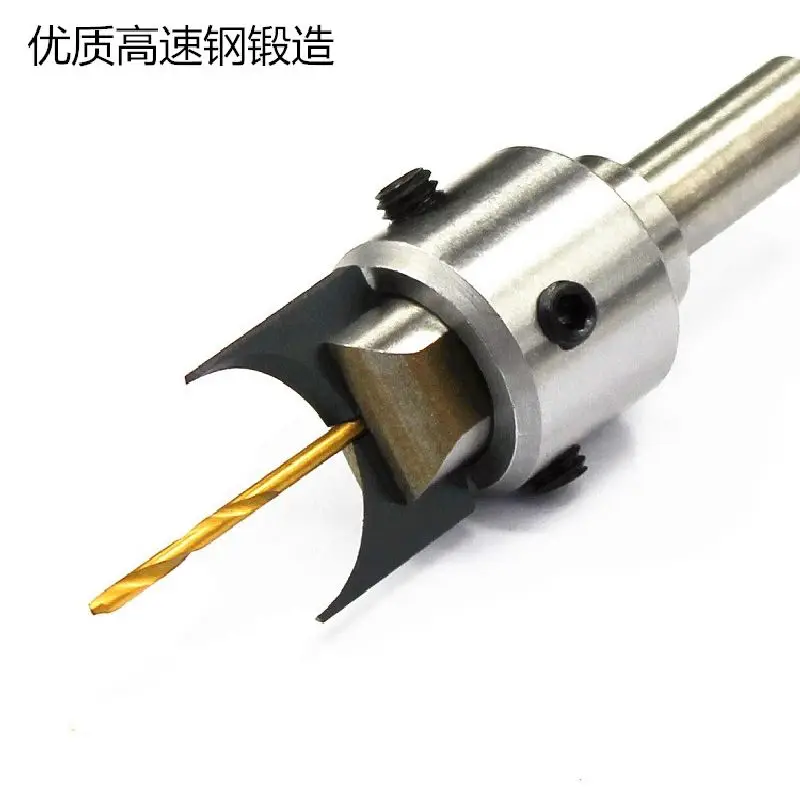 4pcs Round Ball Cutting Blades 15mm 16mm 18mm 20mm 4pcs Drill Bits Hard