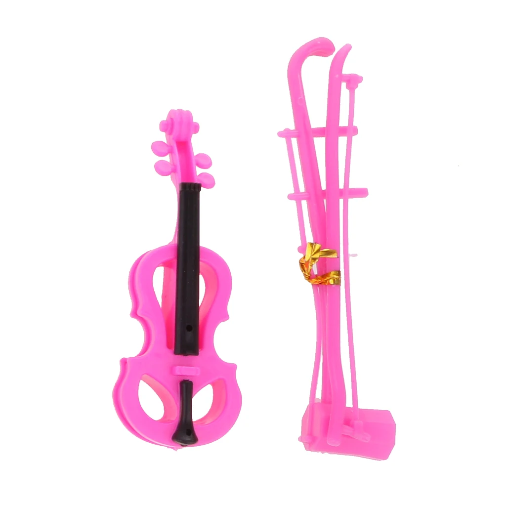 Аксессуары для кукол музыкальный инструмент erhu виолончель скрипка гитара 8