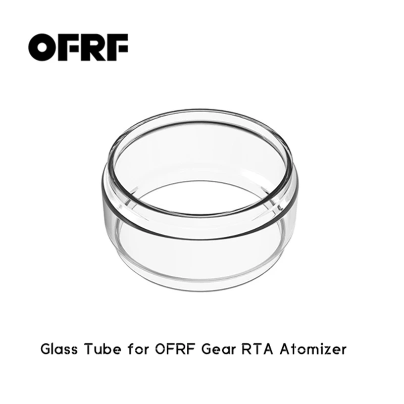 

Original Glass Tube for OFRF Gear RTA Tank Atomizer Replacement Pyrex Glass Tube 24mm Tank Capacity 3.5ml Atomizer 1pcs/lot