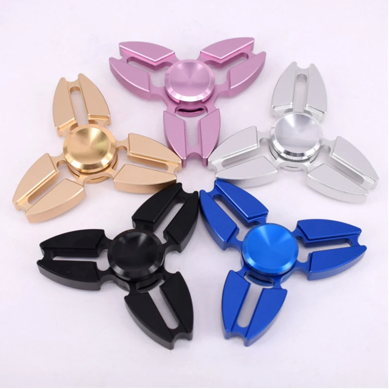 50 шт. Металл палец Спиннеры Golden Rose Алюминий сплава Профессиональный EDC руки Spinner
