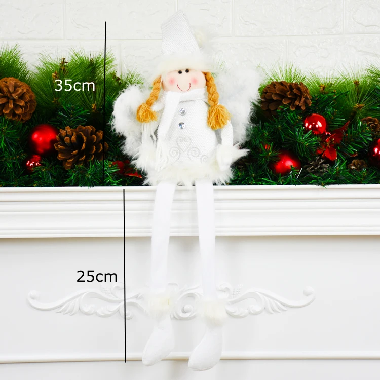 100 см большой Санта Клаус Снеговик Natal кукла Рождественское украшение Navidad фигурка подарок на год для детей Regalos De Navidad для дома