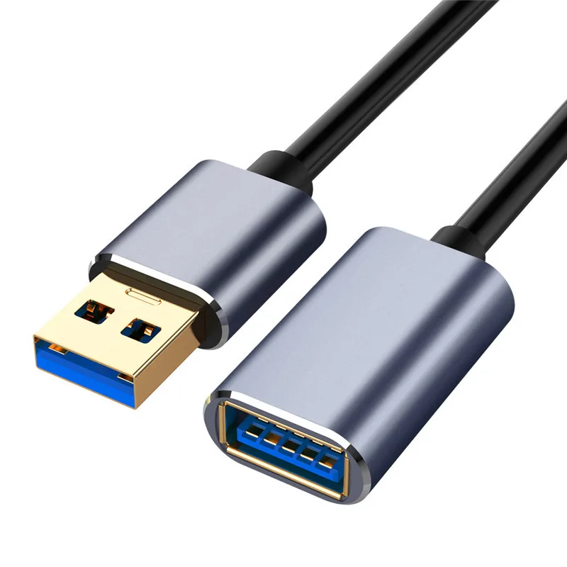 Кабель-удлинитель USB 3,0, 0,5 м, 1 м, 1,5 м, USB удлинитель, USB3.0 Тип A, папа-Мама, кабели для передачи данных и синхронизации, код для компьютера