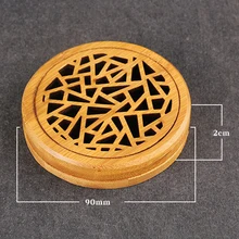 1* Винтаж кадило Круглый Китайский бамбуковый катушки Ладан держатель горелки инструменты для стерилизации и Лот