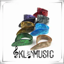 Смешанный красочный большой палец целлулоидный медиатор материалы, 5000 шт в партии, заводская цена на печать Вашего логотипа