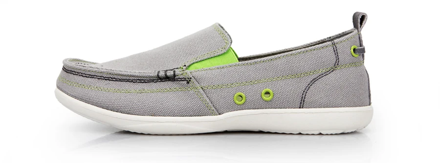 

Men Canvas Shoes Breathable Casual Shoes black white blue Men Shoes Loafers Comfortable Ultralight Lazy Shoes Flats KJ101-113 C1