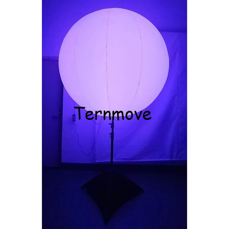 Светодиодный надувной фонарь Стенд для воздушных шариков для наружного рекламный штатив полюс стоящий светящийся воздушный шар свадебное