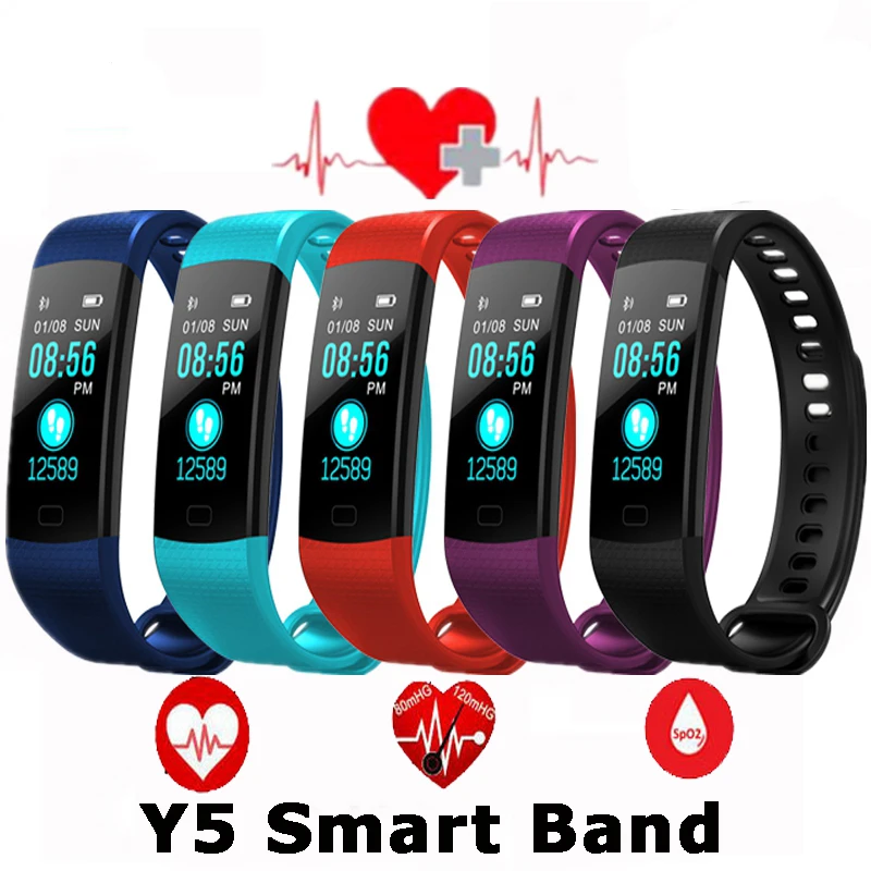 color Smart tracker Fitness sleep Tracker pk xiao mi 3 2 band Watch Color Screen Wristband Heart Rate Activity smart blood | Электроника