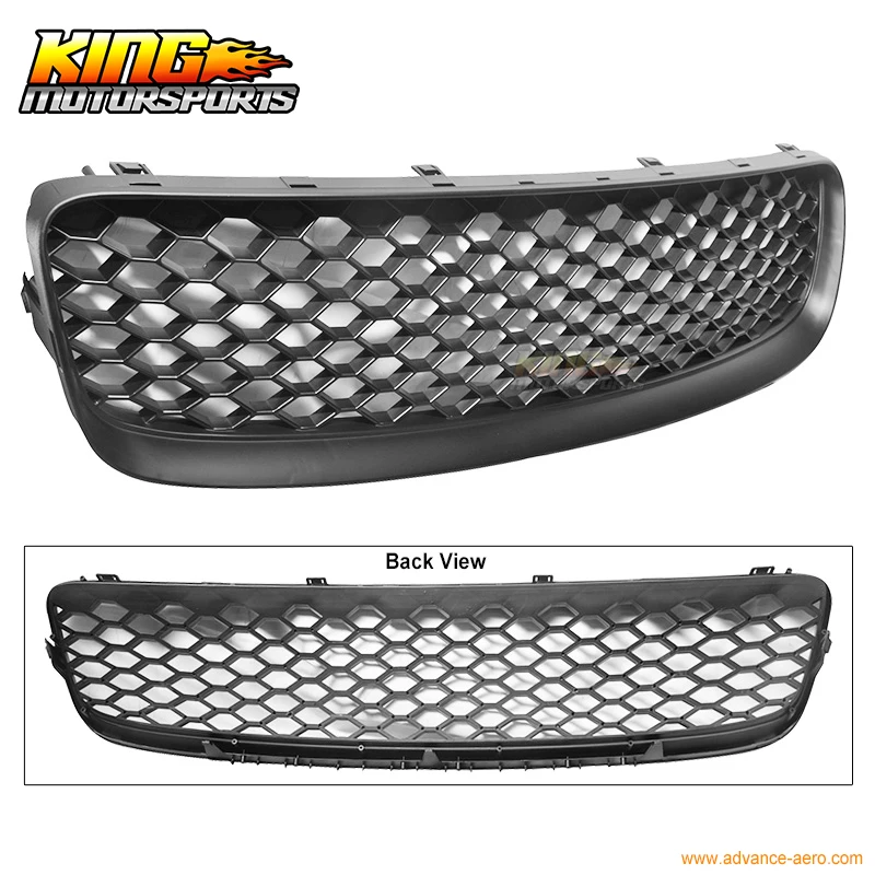 

For 2000-2006 Audi TT Black Front Upper Mesh Hood Grille Grill US Domestic Free Shipping
