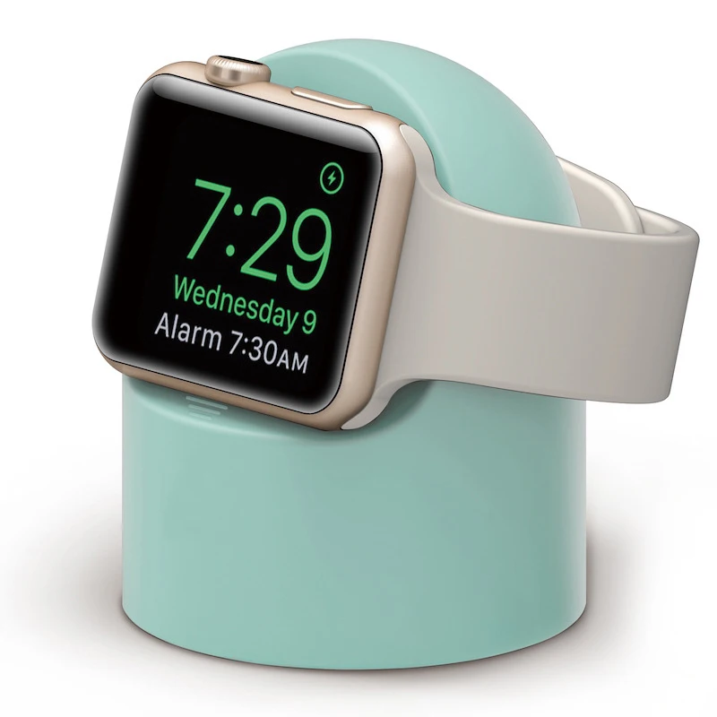 Силиконовые зарядки стенд держатель док-станция для Apple Watch серии 1/2/3/4, 42 мм, 38 мм, версия Зарядное устройство Держатель кабеля для наручных часов iwatch 1 2 3 док-станции