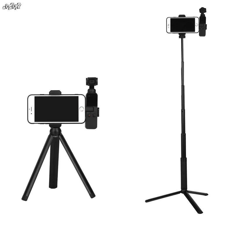 osmo Pocket Extended selfie stick tripod Handheld gimbal stabilize holder For DJI camera accessories | Электроника
