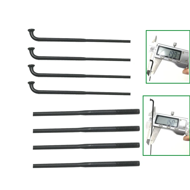 32 штуки в партии столб Окантованный диаметр 2.2мм-2.0мм-1,5 мм-2,0 мм MTB велосипед спицы черный цвет J-BEND дорожный велосипед спицы с гайками