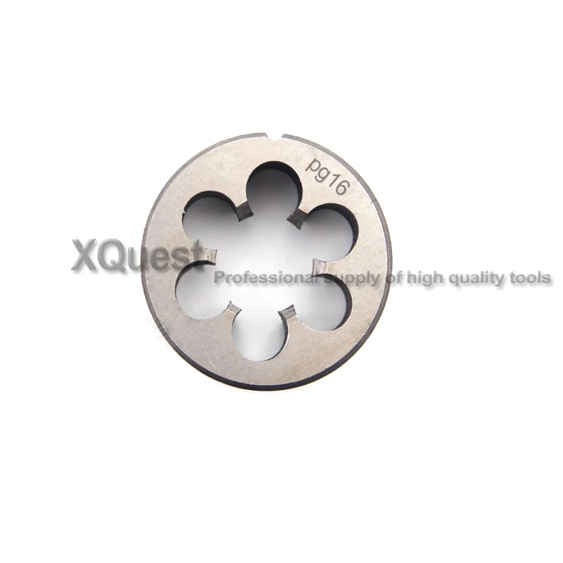 

XQuest HSS Conduit thread screw Round Die PG7 PG9 PG11 gas cylinders pipe Thread Dies PG13.5 PG16 PG21