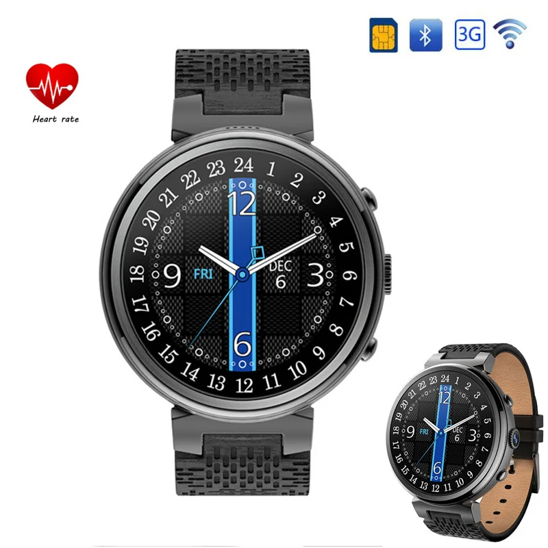

luxury smart watch I6 MTK 6580 2GBROM/16GBRAM 1.3inch 360*360 with SIM card slot support Google play /map for Android iOS reloj