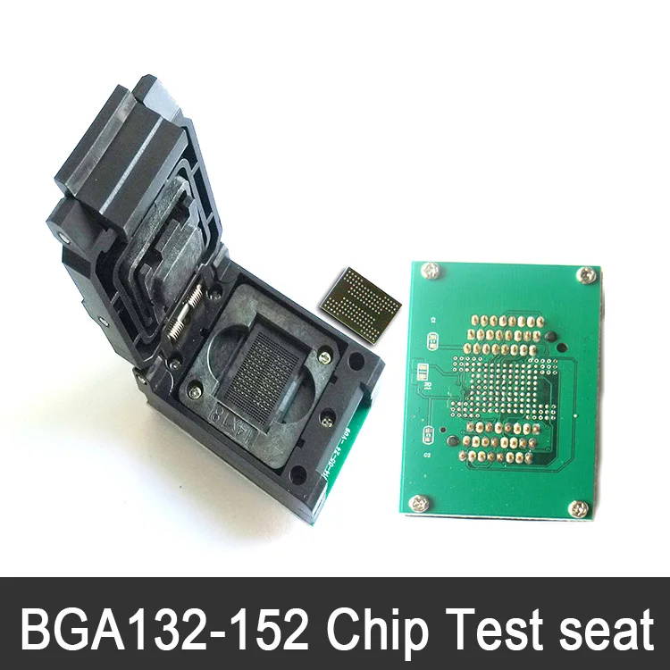 

BGA132-152 shrapnel flip turn DIP48 test socket BGA132 turn DIP48 BGA152 to DIP48 test socket Development Board Free shipping