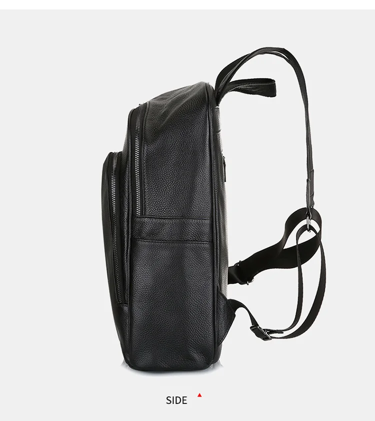 Ручная работа, Корейская одежда, простой дизайн мужской рюкзак натуральная кожа Для мужчин 15 дюймов Сумка для ноутбука из воловьей кожи Большой Рюкзак Дорожная Сумка