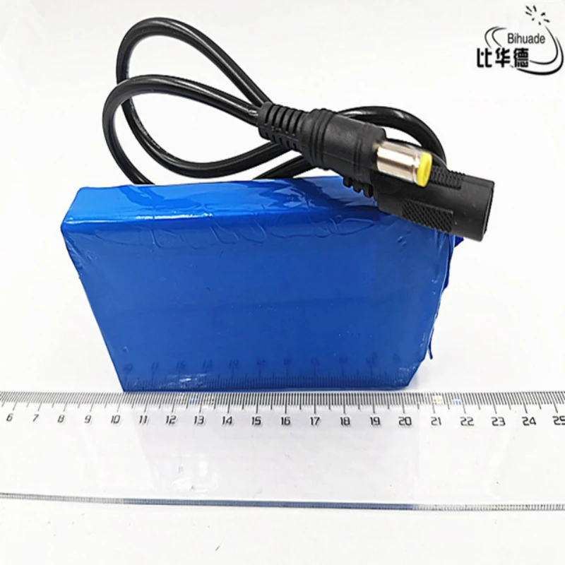 

1pcs/lot 12V 4000mah lithium battery Rechargeable DC battery polymer batteria For monitor motor LED light outdoor spare Battery
