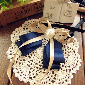 

New Women Bow ties European style solid Colors Girl's Butterfly Classic Bowtie Polyester Necktie Bow ties Free Shipping