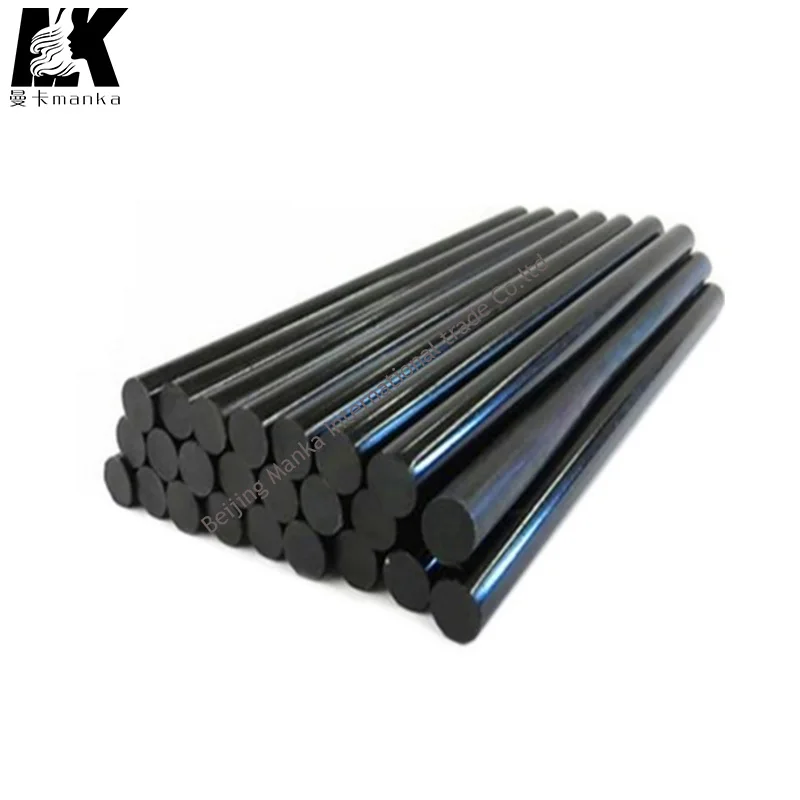 12pcs Keratin Glue Stick with hot melt remover for fusion human hair extension tools, used with glue gun or melting glue hot pot