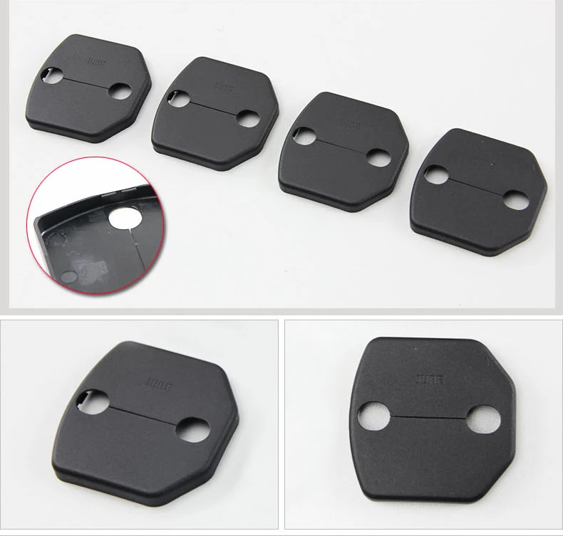 Car Door Lock Buckle Door Holder Protector Check Arm Cover for Ford Kuga Escape edge Accessories