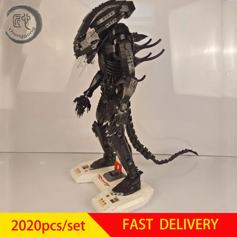 

New Creative Movie Series Alien Robot Set Genuine Kits Educational Building Blocks Bricks Toys for Children Birthday Gifts